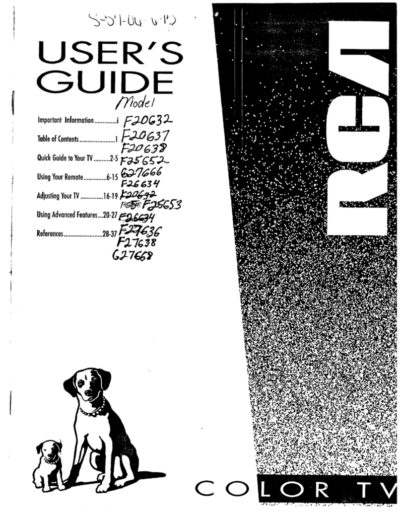 RCA G27666 User manual RCA G27666 User manual