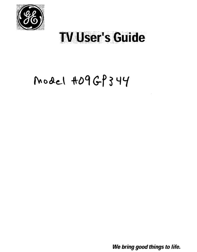 GE 09GP344 User manual