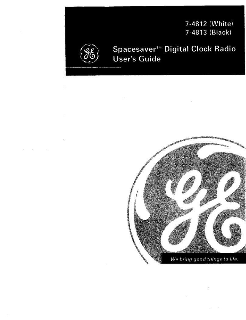 GE Spacesaver 7-4812 User manual