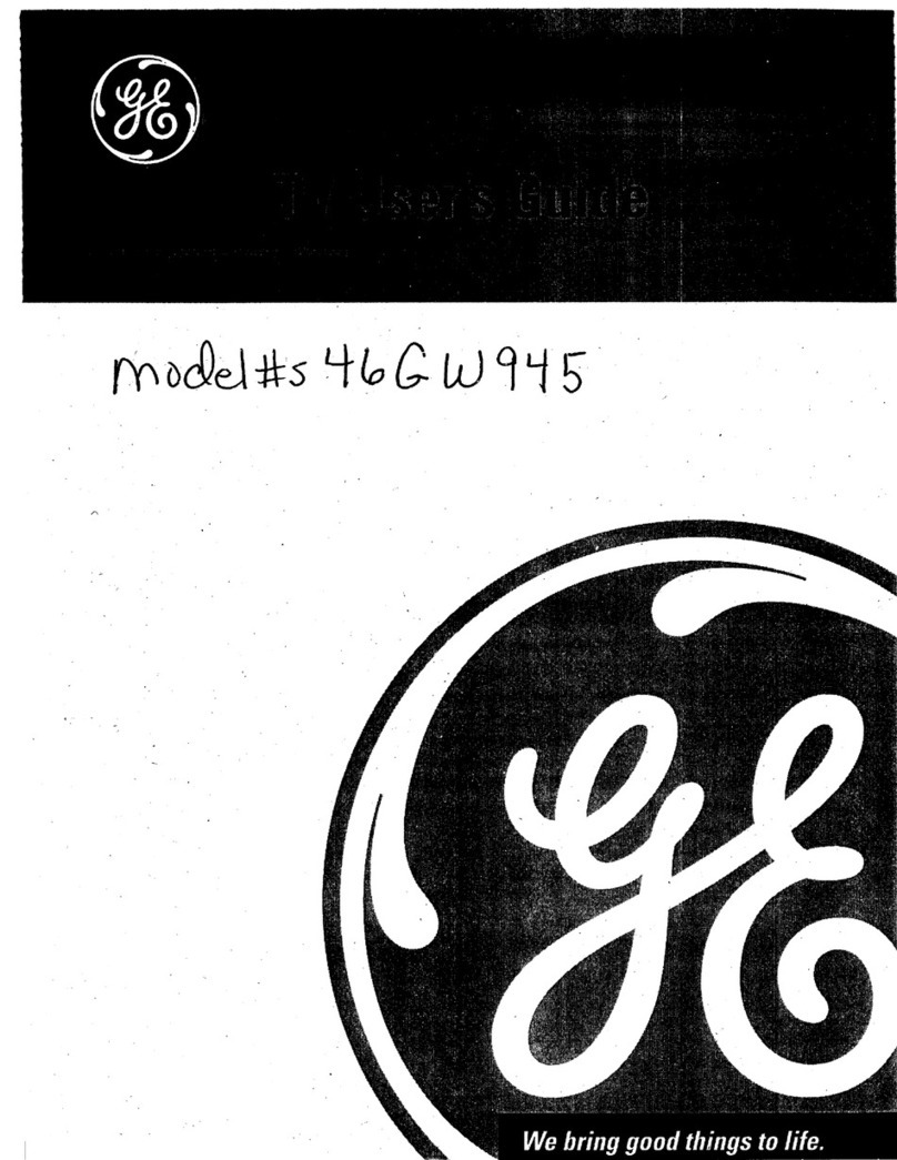 GE 46GW945 User manual