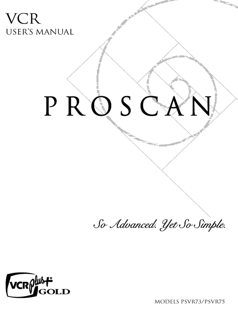 ProScan PSVR75 user manual