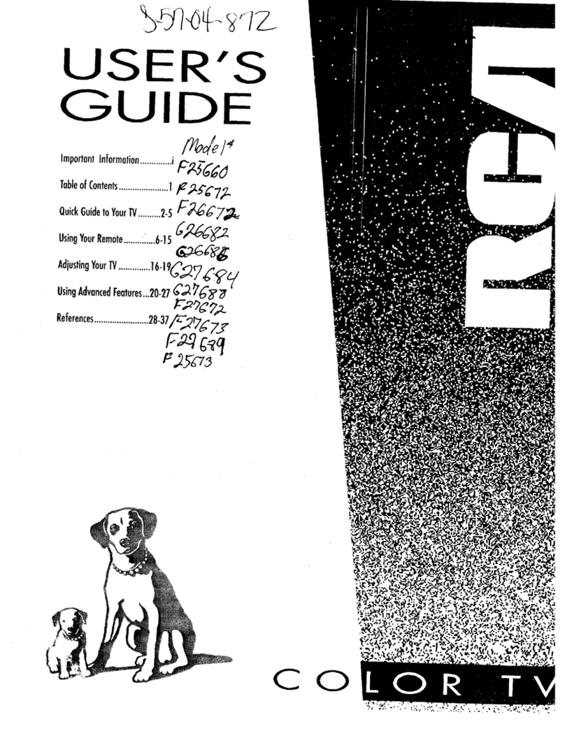 RCA F26672 User manual