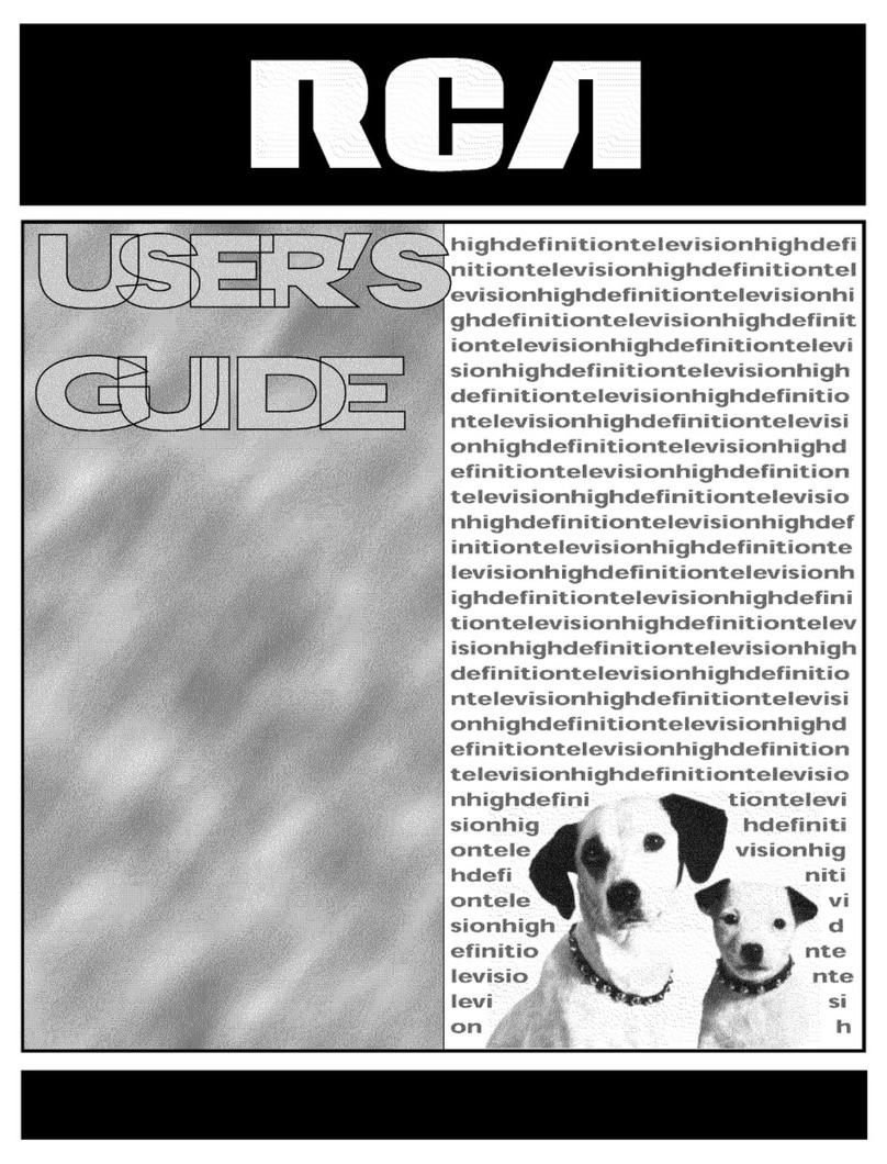 RCA DTV307 User manual