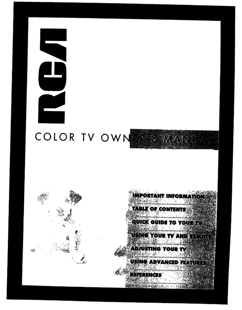 RCA F27630 User manual