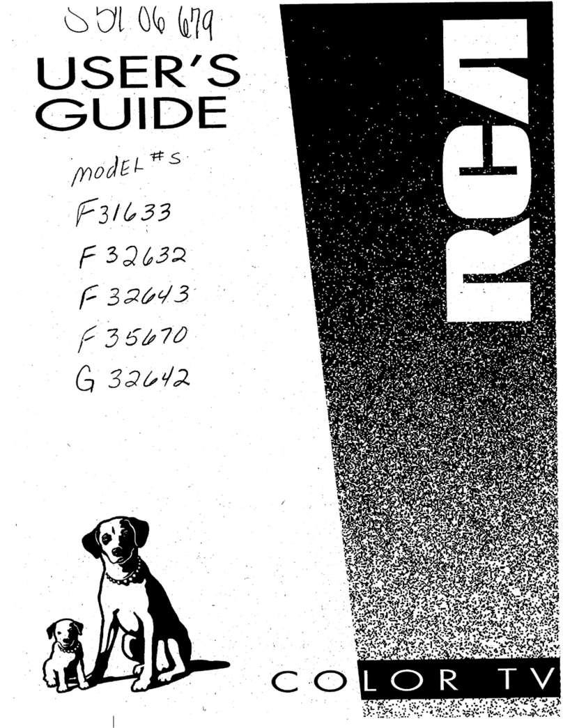 RCA F35670 User manual