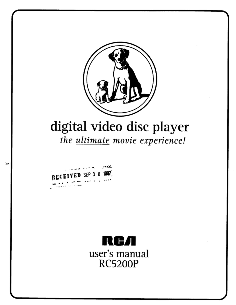 RCA RC5200P User manual