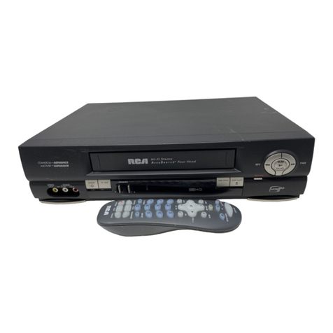 RCA VR647HF User manual