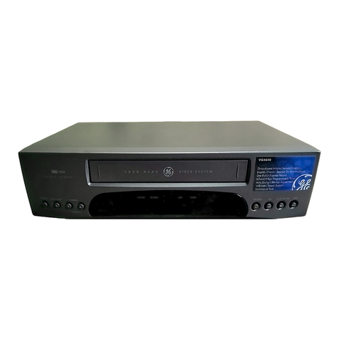 GE VG4040 User manual