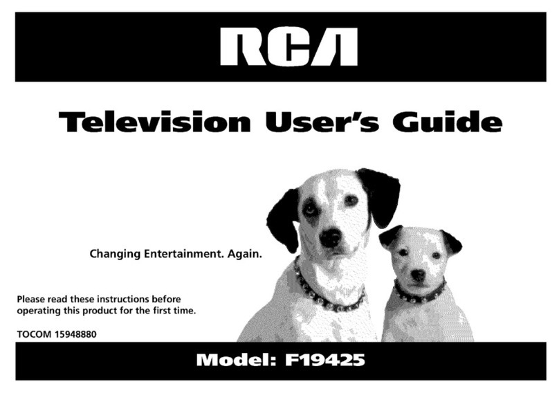 RCA F19425 User manual
