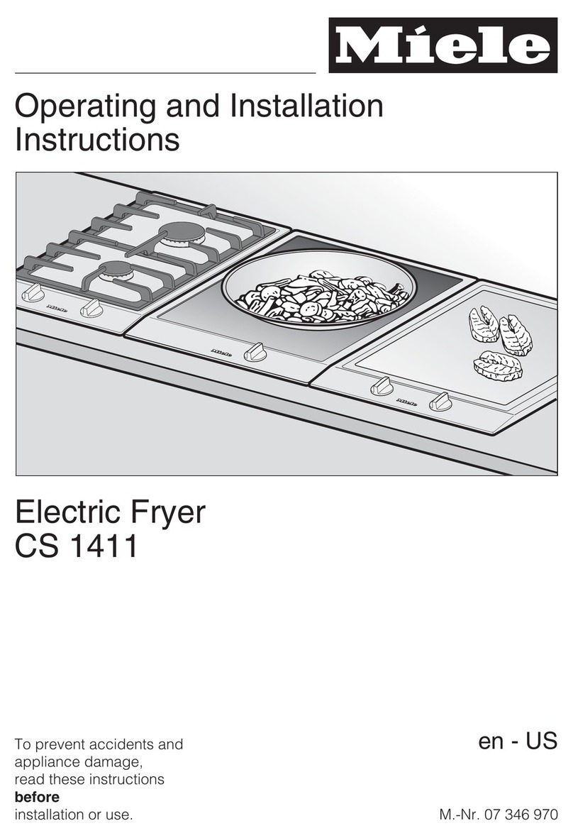 Miele CS 1411 User manual