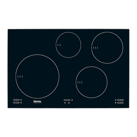 Miele KM 5753 User manual