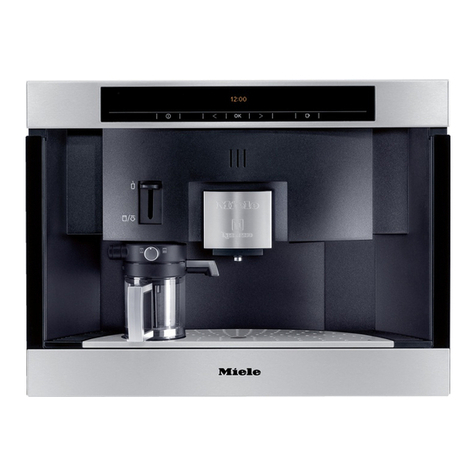 Miele CVA 3650 Operating and installation instructions Miele CVA 3650 Operating and installation instructions
