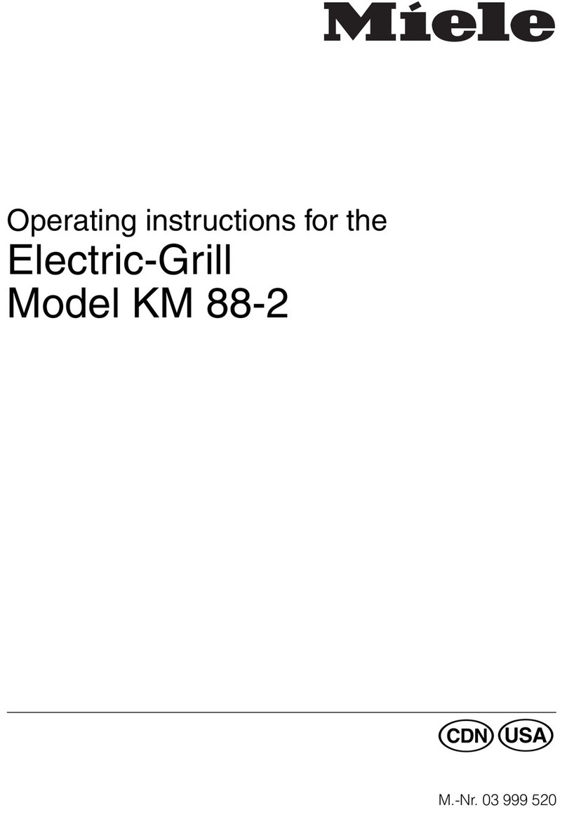 Miele KM 88-2 User manual