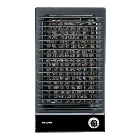 Miele KM 402 installation instructions