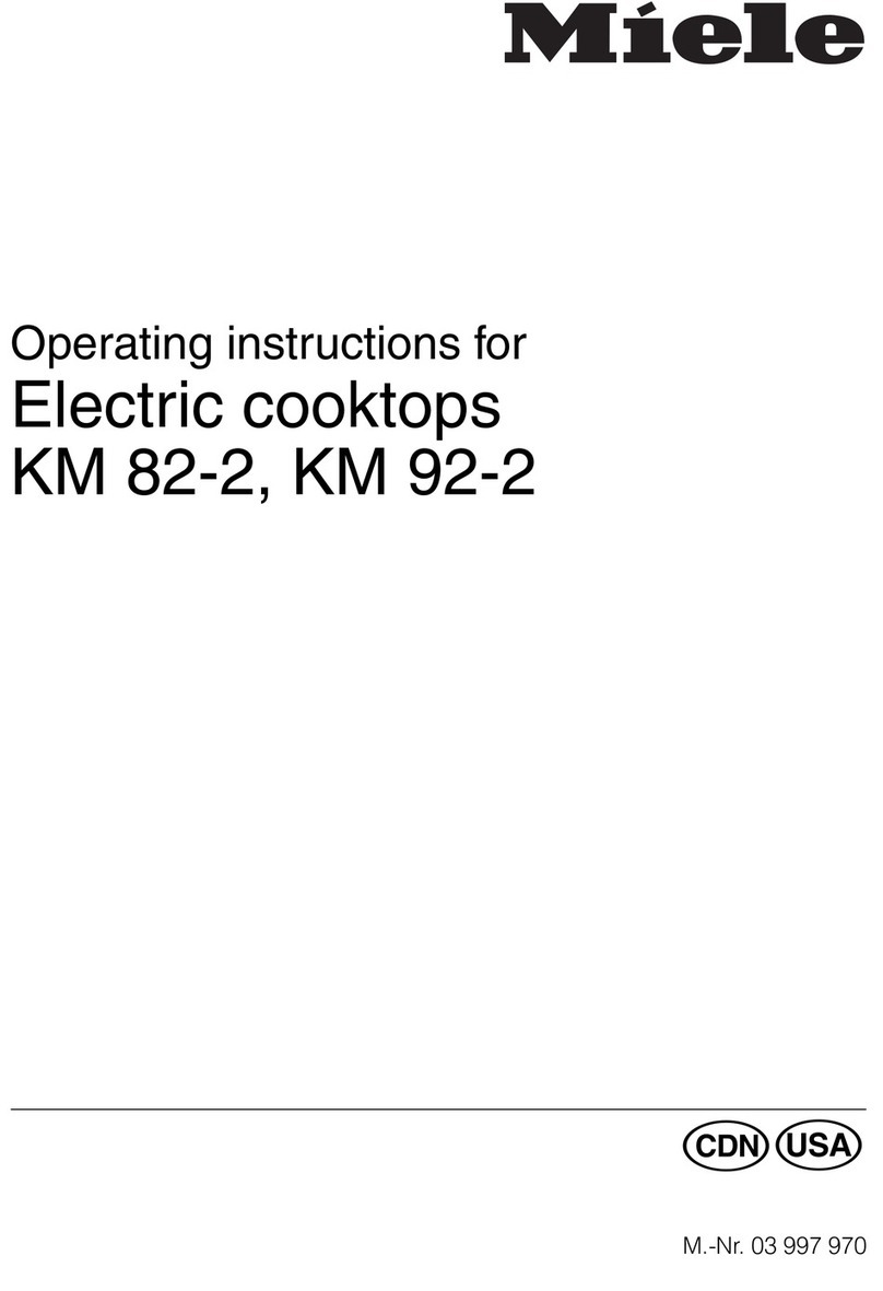 Miele KM 92-2 User manual
