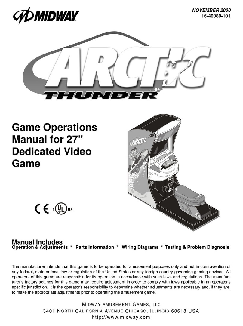 Midway Arctic Thunder Connection instructions