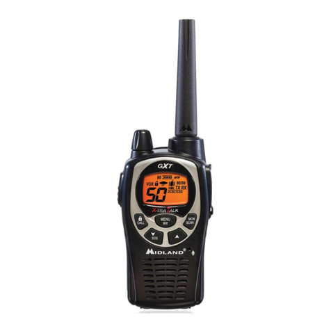 Midland X-Tra Talk GXT740 Series User manual