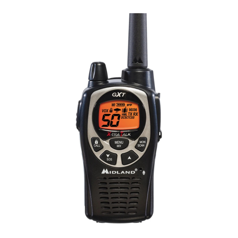 Midland X-Tra Talk GXT1000 Series User manual
