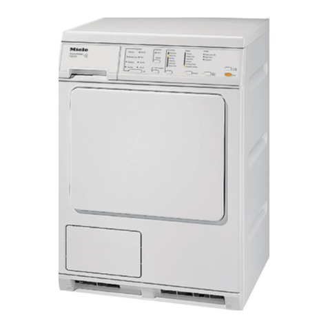 Miele TOUCHTRONIC T 8012 C User manual