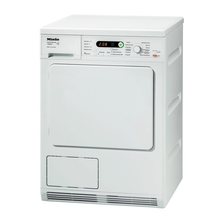 Miele T 8822 C User manual