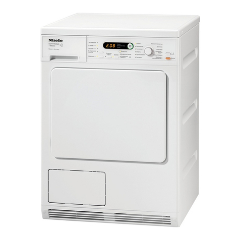 Miele T 8422 C User manual