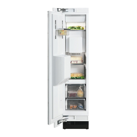 Miele F 1471 Vi OPERATING AND INSTALLATION Manual