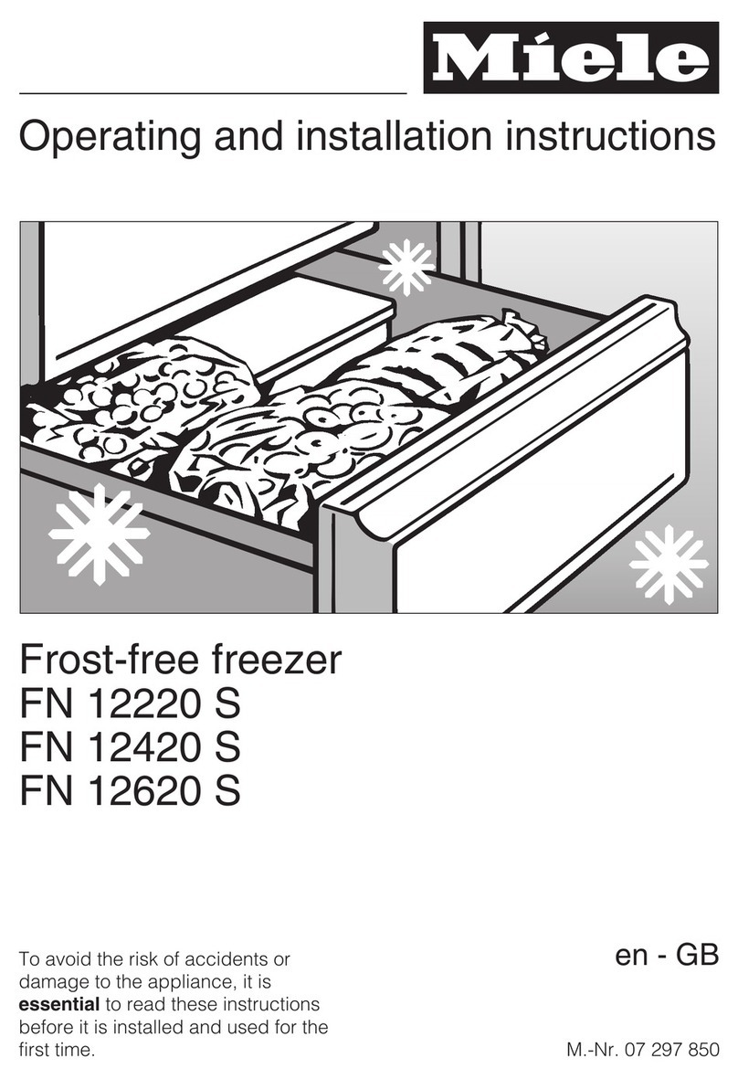 Miele FN 12220 S User manual