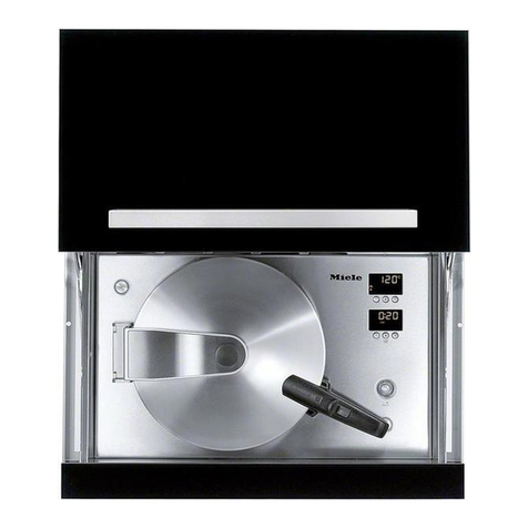 Miele DG 4064 operating instructions