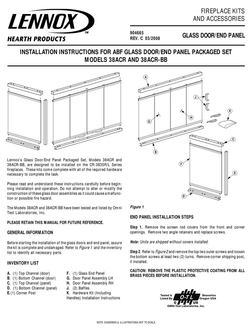 Lennox 38ACR User manual