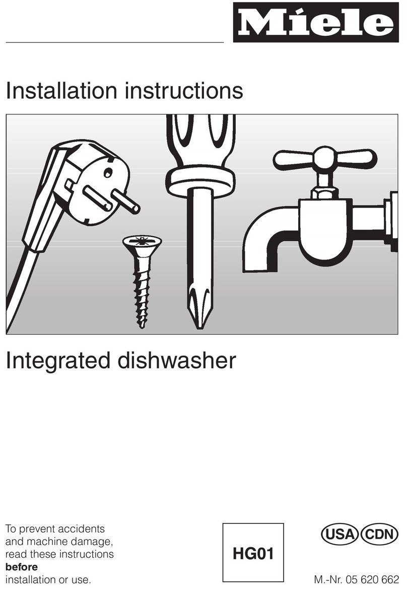 Miele HG01 User manual
