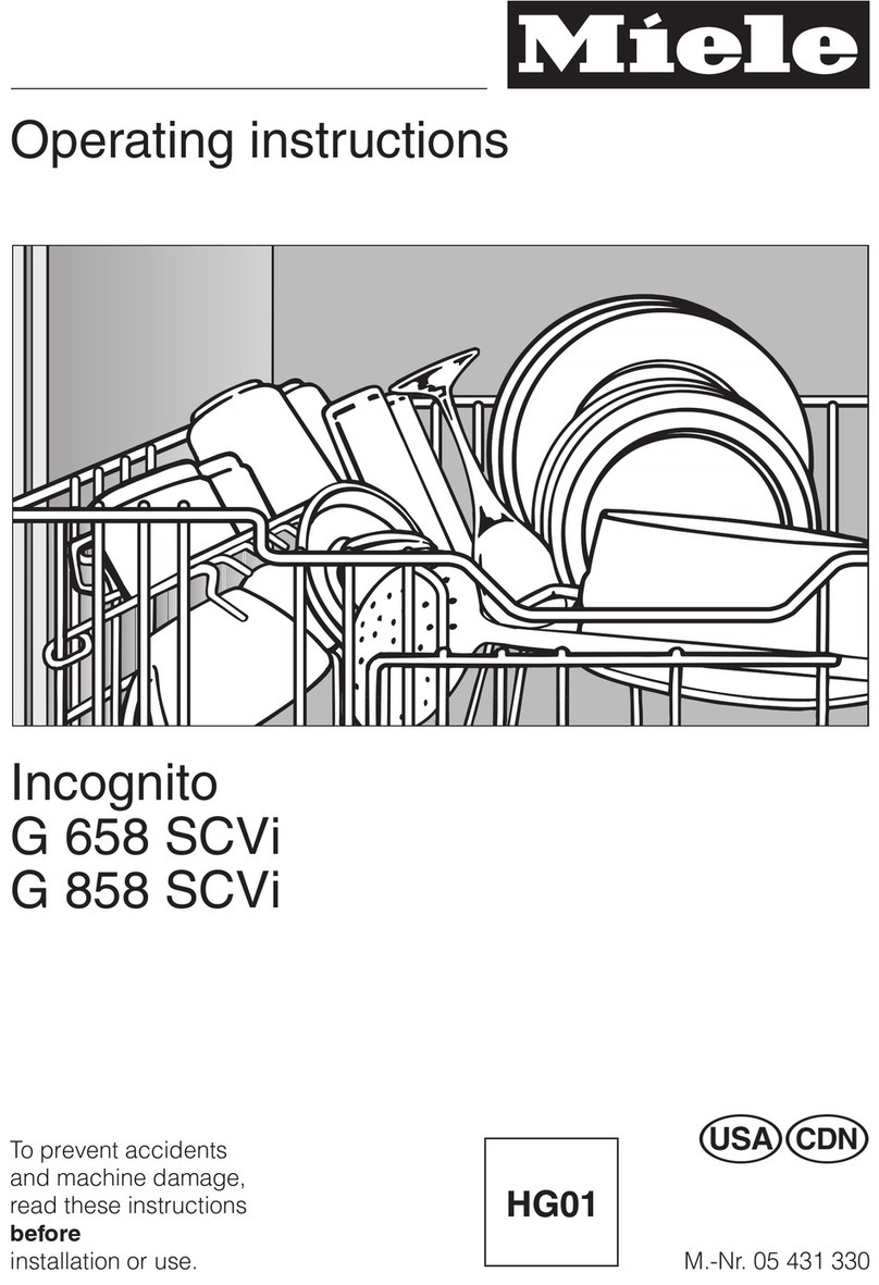 Miele Incognito G 658 SCVI User manual