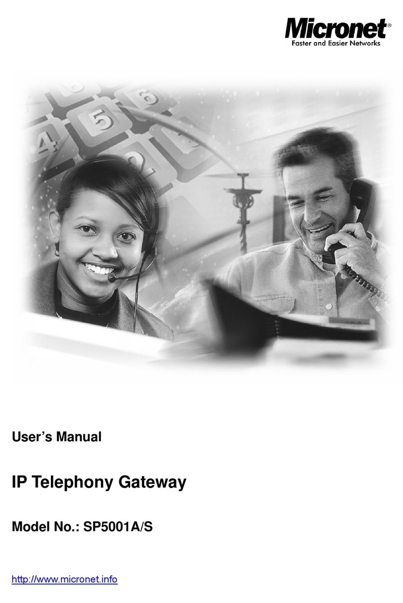 MicroNet SP5001A/S user manual