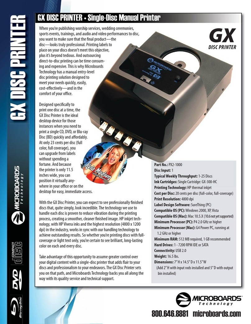 MicroBoards Technology MX-1 User manual