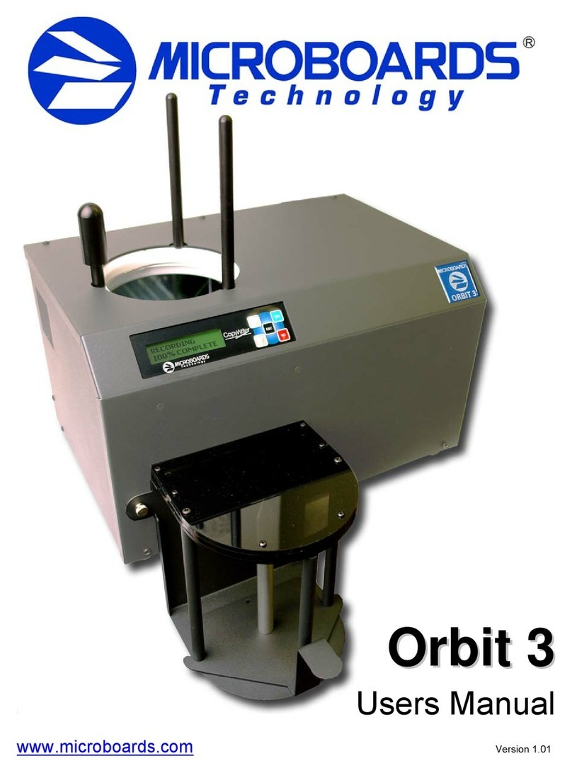 MicroBoards Technology Orbit 3 user manual