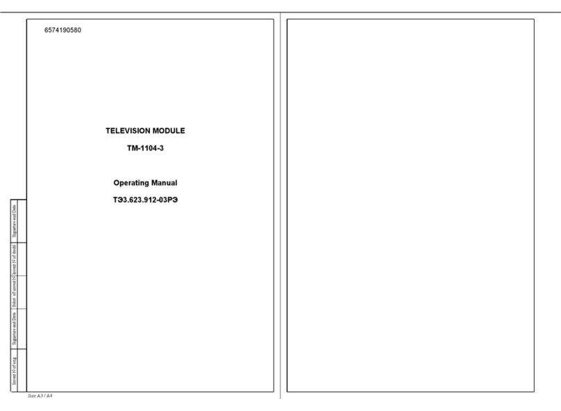 Microsoft TM--1104-3 operating manual