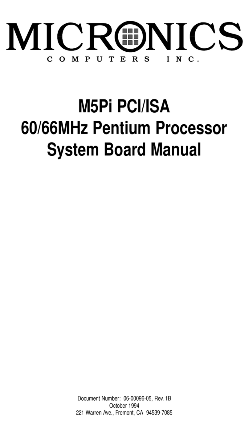 Micronics 60/66MHz manual Micronics 60/66MHz manual