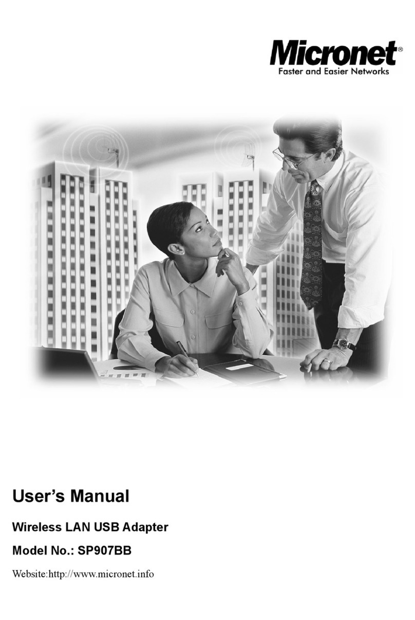 MicroNet SP907BB User manual MicroNet SP907BB User manual