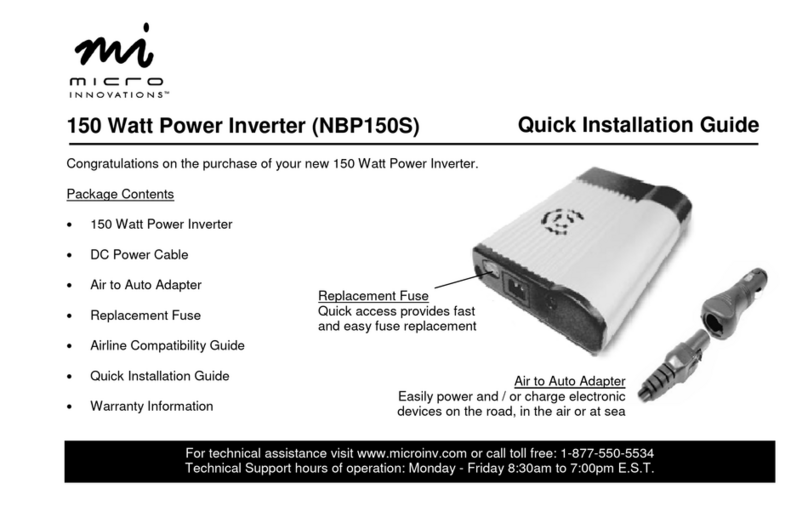 Micro Innovations NBP150S Quick installation guide Micro Innovations NBP150S Quick installation guide