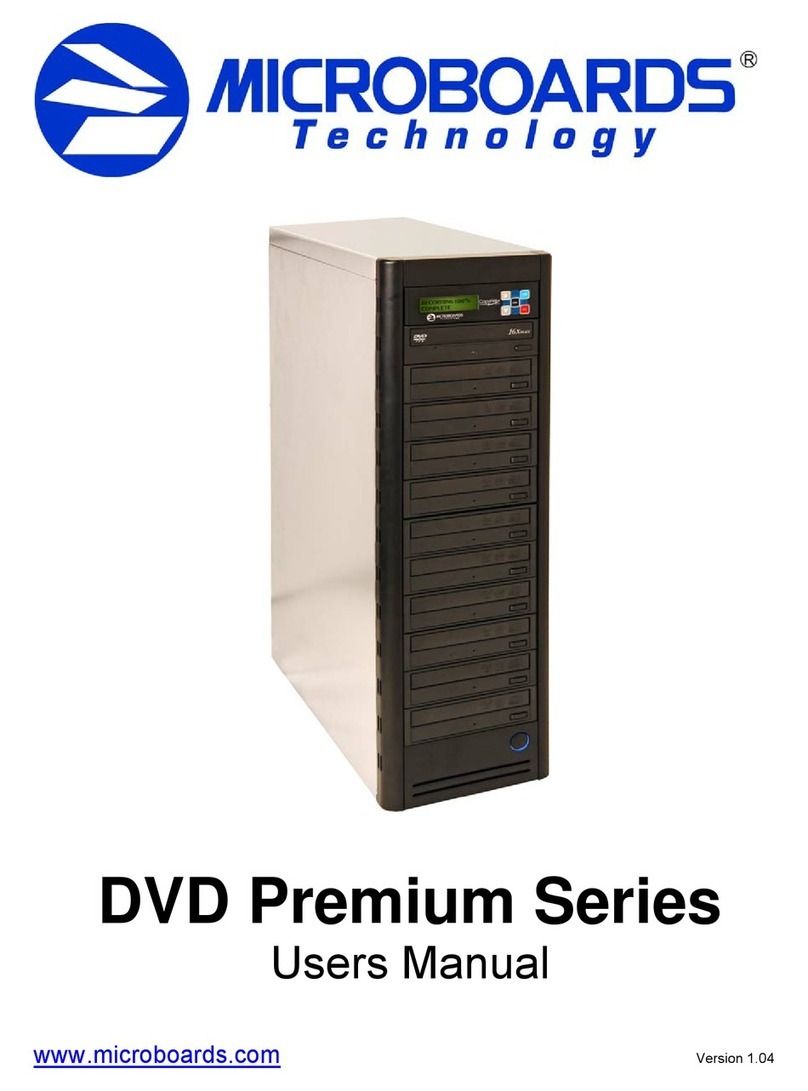 MicroBoards Technology CopyWriter Premium Series user manual