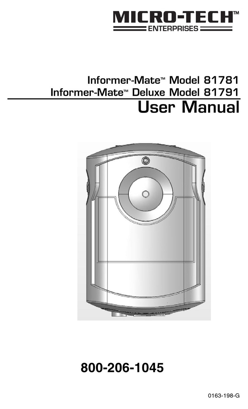 Microtech INFORMER-MATE 81781 user manual