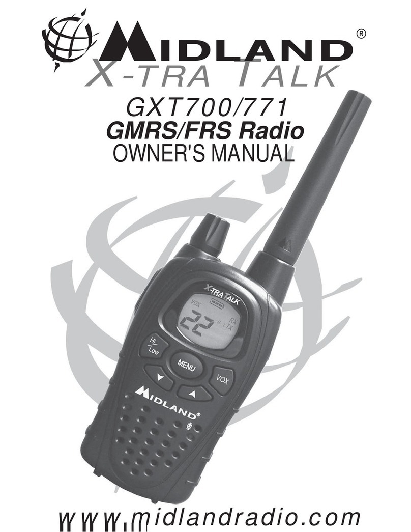 Midland X-TRA TALK GXT700 User manual