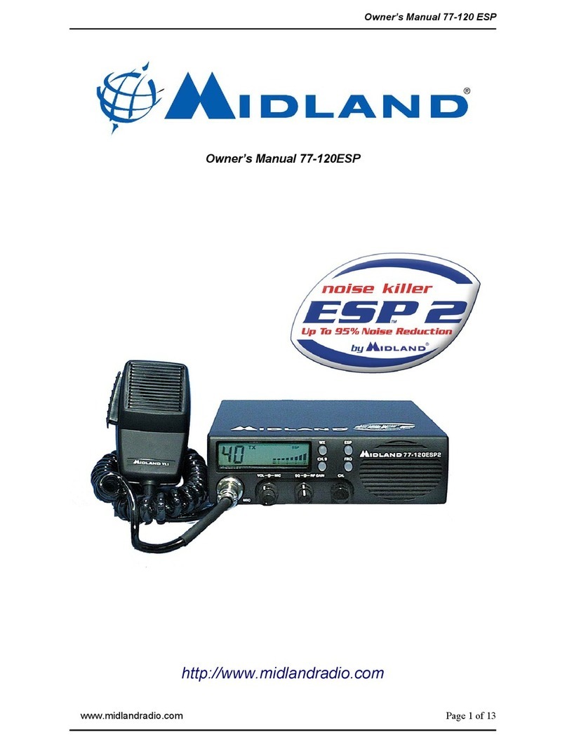 Midland 77-120ESP User manual