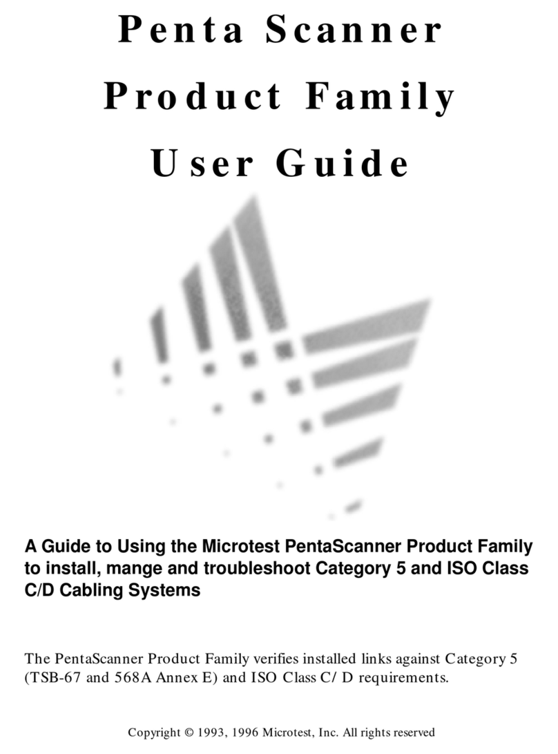 Microtest TSB-67 - 568A Annex E user guide