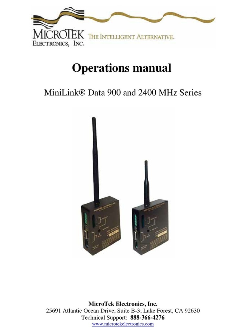 Microtek 2400 MHz Series User manual