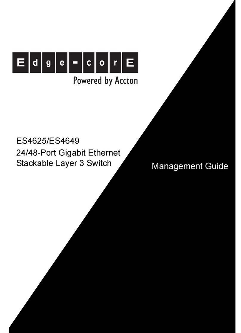 Edge-Core ES4625 Management guide