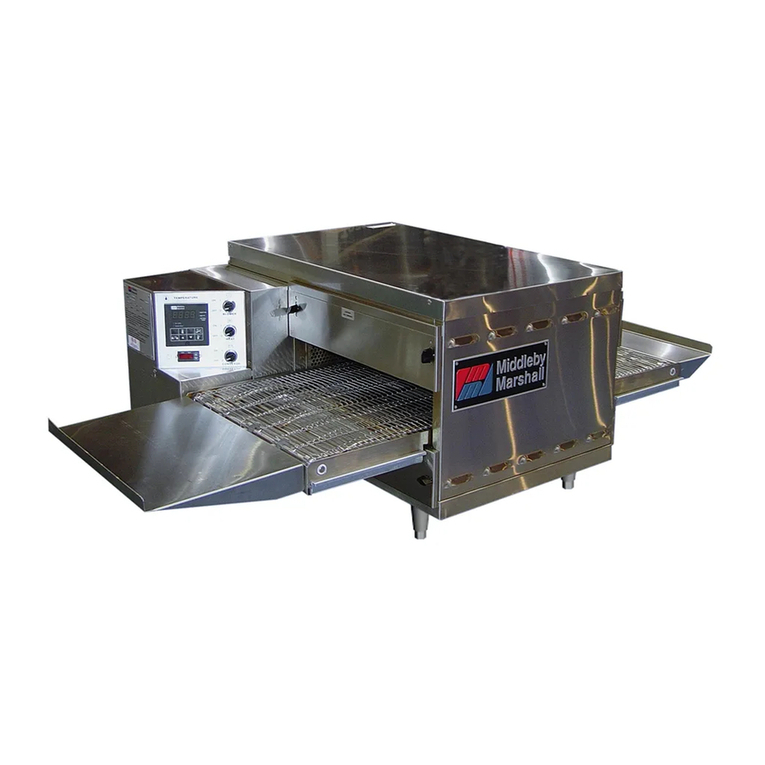 Middleby Marshall PS520E Installation and operation manual