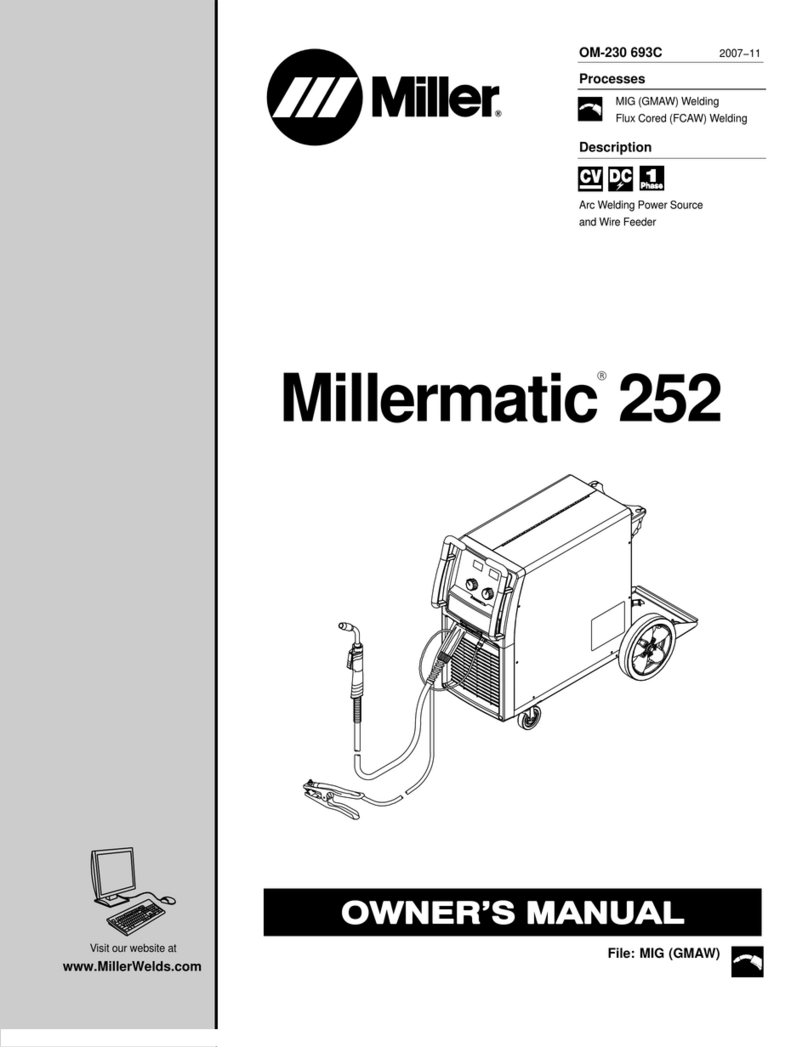 Miller Electric OM-230 owner's manual