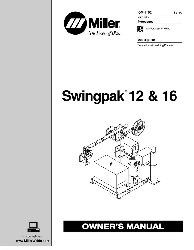 Miller Electric OM-1102 owner's manual
