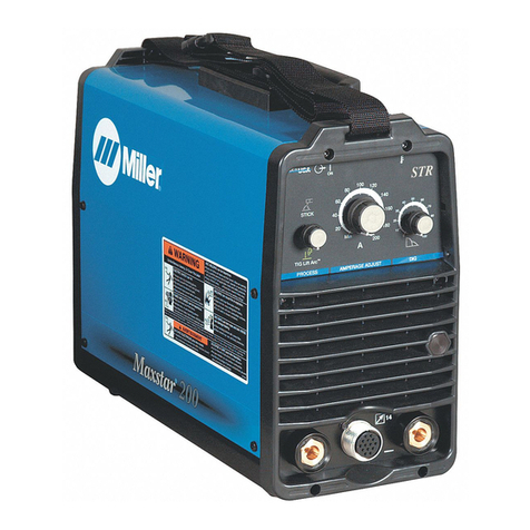 Miller Electric Maxstar 200 STR owner's manual