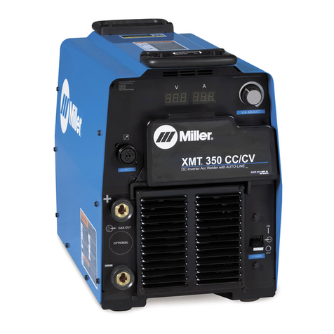 Miller Electric XMT 350 CC/CV User manual